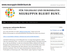 Tablet Screenshot of neuruppin-bleibt-bunt.de